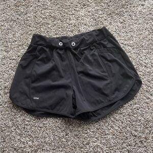 Women's Black Athletic Shorts